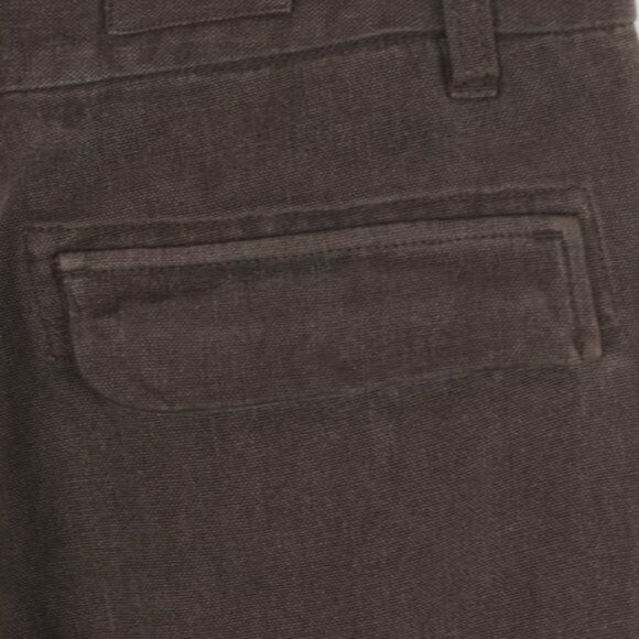 Patagonia Women's Size 6 Brown Hemp Blend Flat Front Straight Leg Casual Pants - Picture 5 of 11